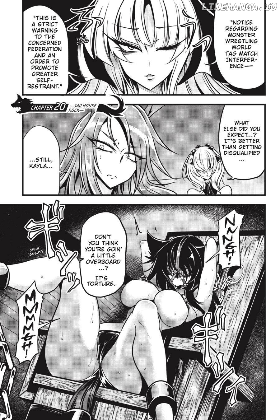 Monster Wrestling: Interspecies Combat Girls chapter 20 - page 1