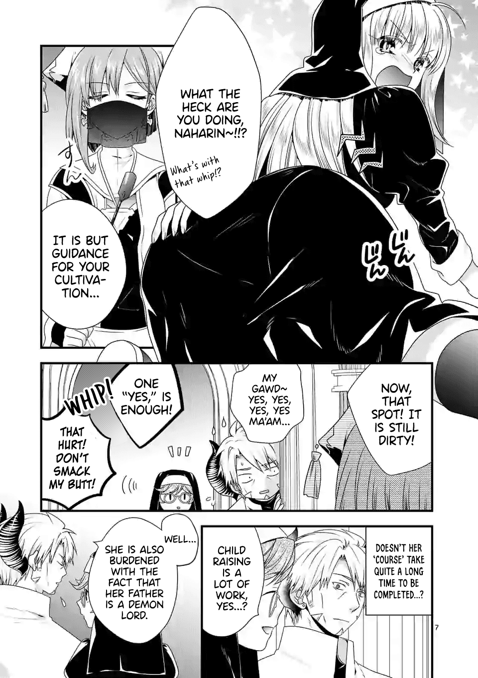 Maou desu. Onna Yuusha no Hahaoya to Saikon Shita no de, Onna Yuusha ga Giri no Musume ni Narimashita. chapter 33 - page 8