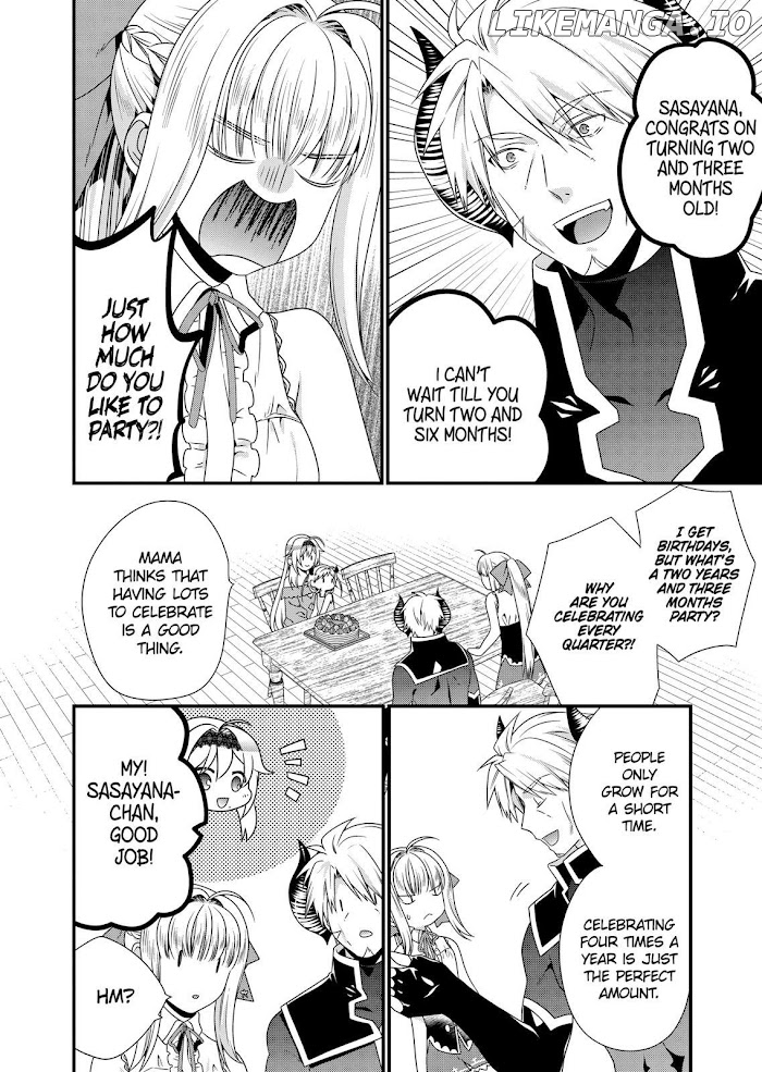 Maou desu. Onna Yuusha no Hahaoya to Saikon Shita no de, Onna Yuusha ga Giri no Musume ni Narimashita. chapter 51 - page 2