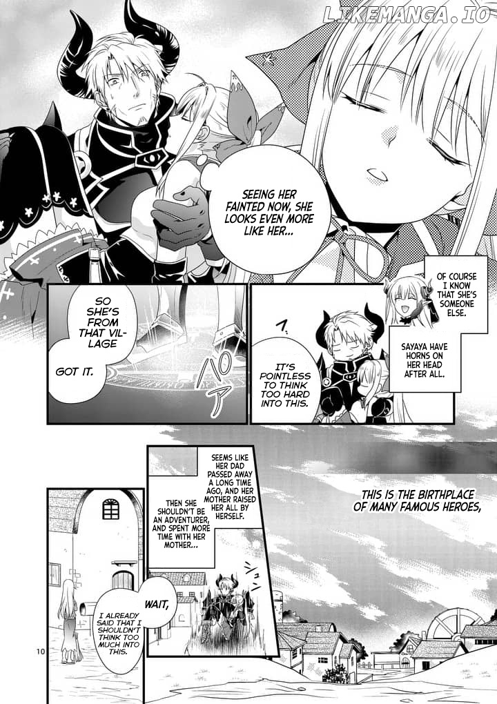 Maou desu. Onna Yuusha no Hahaoya to Saikon Shita no de, Onna Yuusha ga Giri no Musume ni Narimashita. chapter 1 - page 10