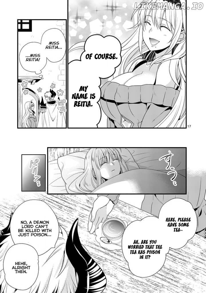Maou desu. Onna Yuusha no Hahaoya to Saikon Shita no de, Onna Yuusha ga Giri no Musume ni Narimashita. chapter 1 - page 17