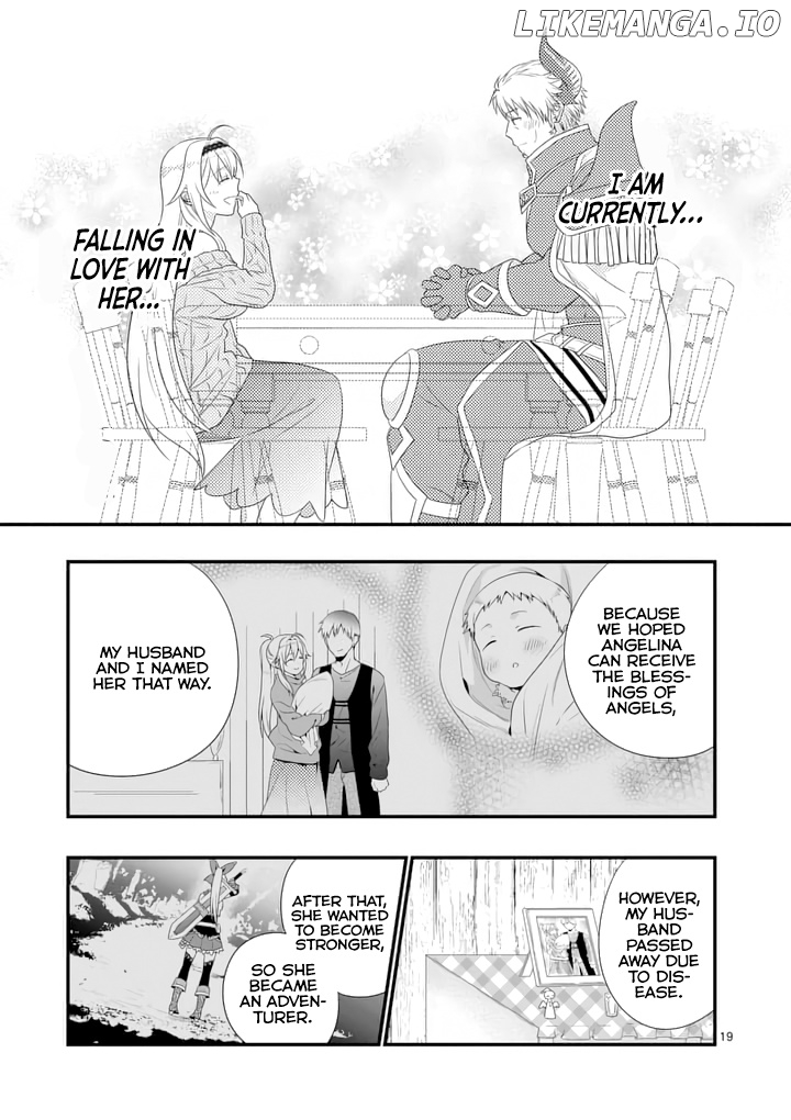 Maou desu. Onna Yuusha no Hahaoya to Saikon Shita no de, Onna Yuusha ga Giri no Musume ni Narimashita. chapter 1 - page 19