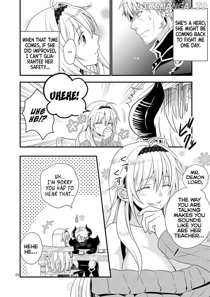 Maou desu. Onna Yuusha no Hahaoya to Saikon Shita no de, Onna Yuusha ga Giri no Musume ni Narimashita. chapter 1 - page 24