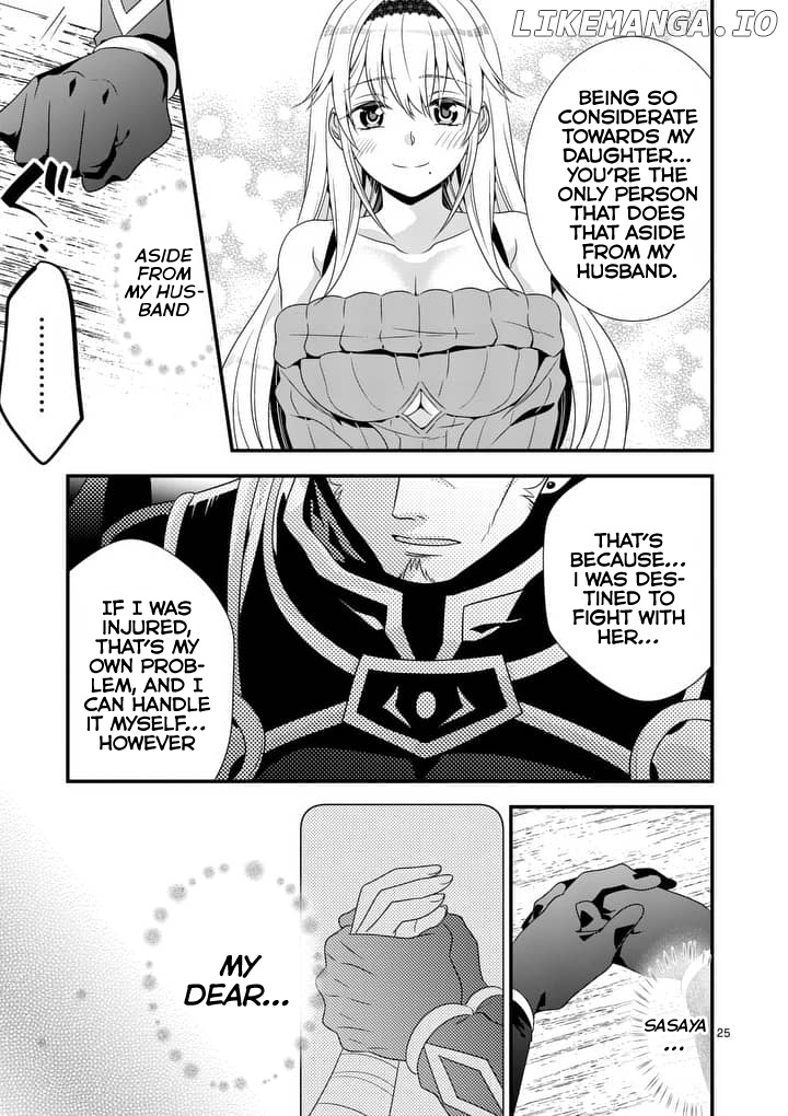 Maou desu. Onna Yuusha no Hahaoya to Saikon Shita no de, Onna Yuusha ga Giri no Musume ni Narimashita. chapter 1 - page 25