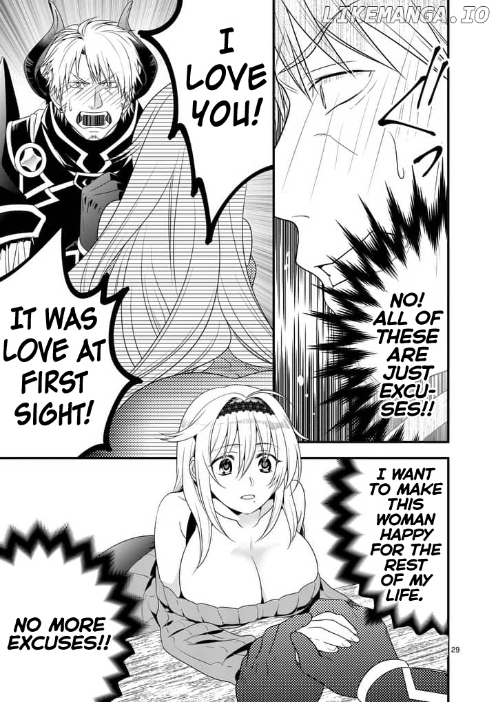 Maou desu. Onna Yuusha no Hahaoya to Saikon Shita no de, Onna Yuusha ga Giri no Musume ni Narimashita. chapter 1 - page 29