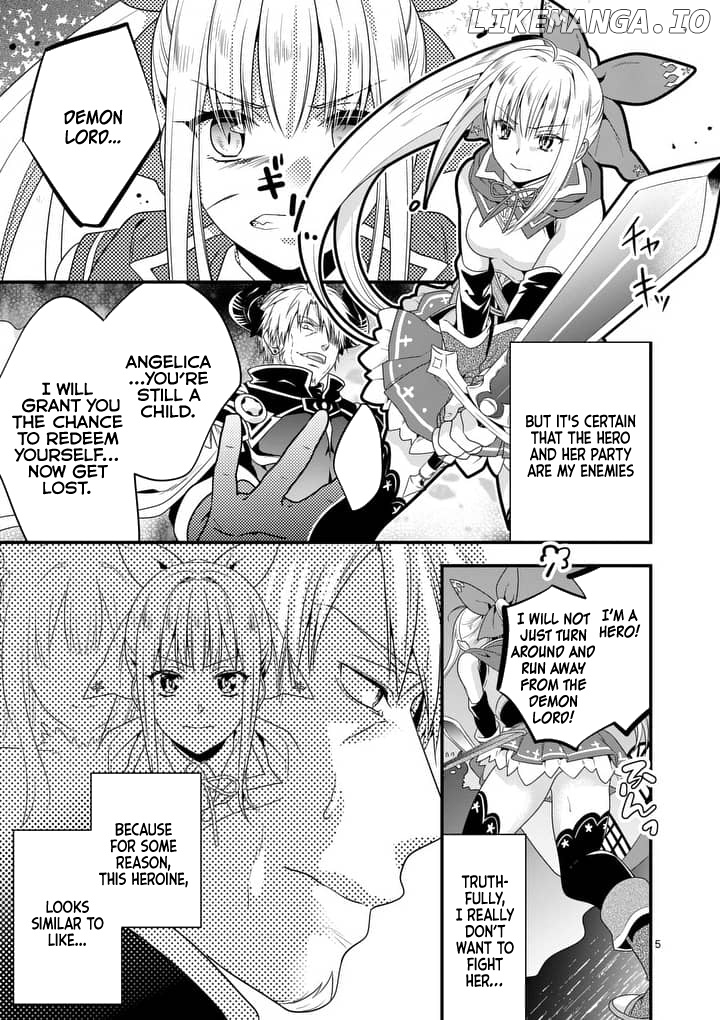 Maou desu. Onna Yuusha no Hahaoya to Saikon Shita no de, Onna Yuusha ga Giri no Musume ni Narimashita. chapter 1 - page 5