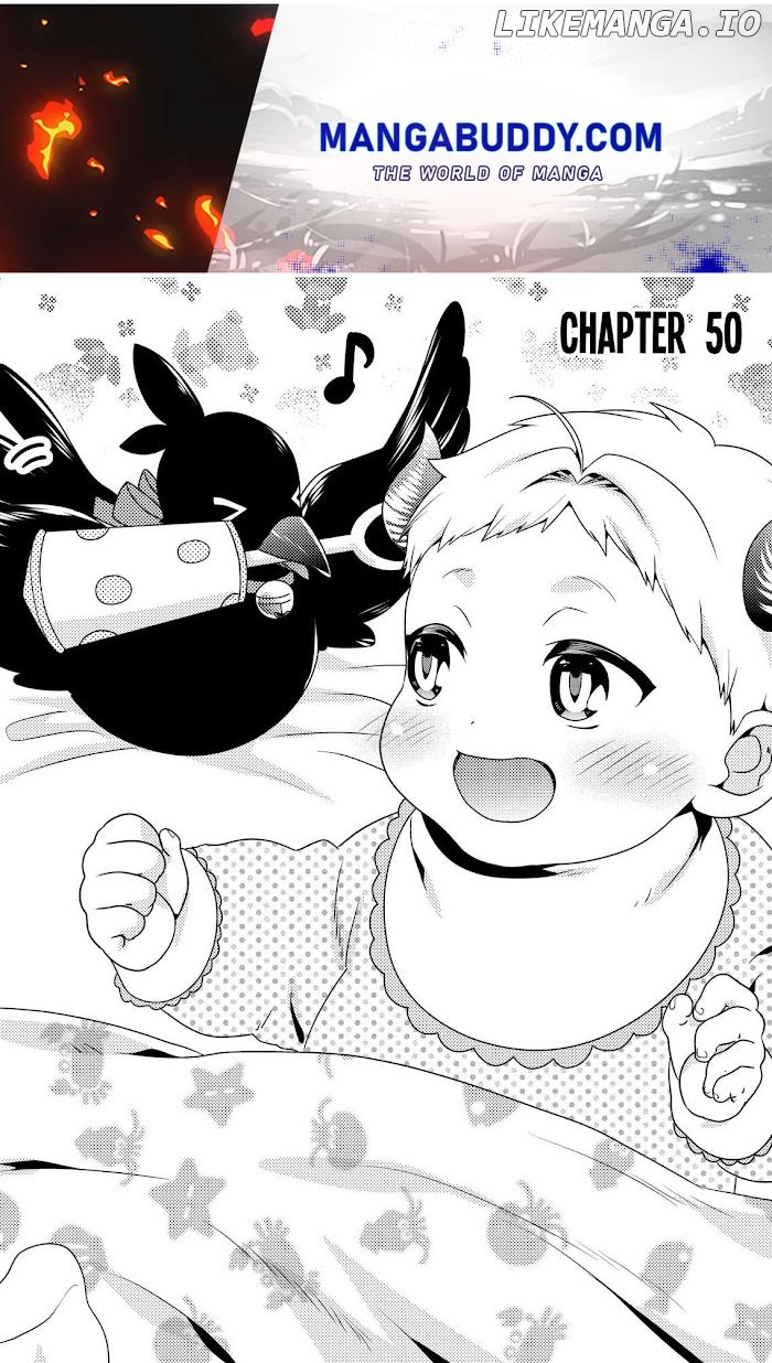 Maou desu. Onna Yuusha no Hahaoya to Saikon Shita no de, Onna Yuusha ga Giri no Musume ni Narimashita. chapter 50 - page 1