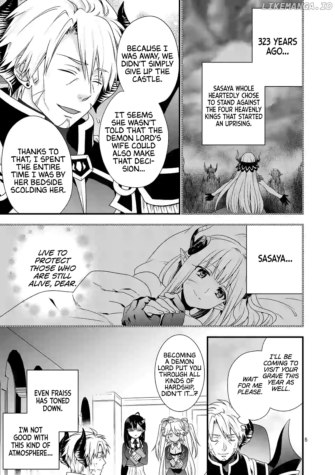 Maou desu. Onna Yuusha no Hahaoya to Saikon Shita no de, Onna Yuusha ga Giri no Musume ni Narimashita. chapter 25 - page 6