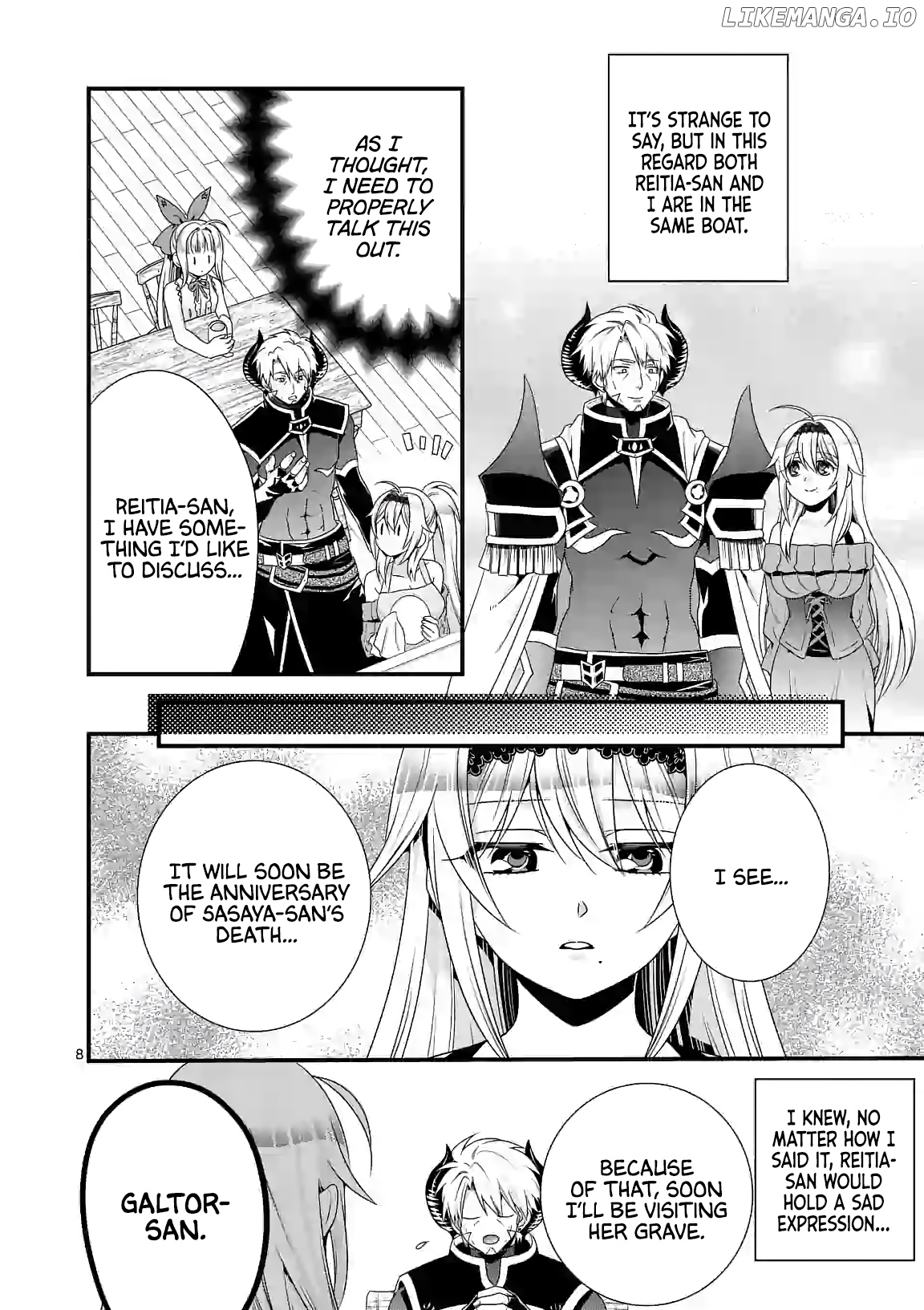 Maou desu. Onna Yuusha no Hahaoya to Saikon Shita no de, Onna Yuusha ga Giri no Musume ni Narimashita. chapter 25 - page 9