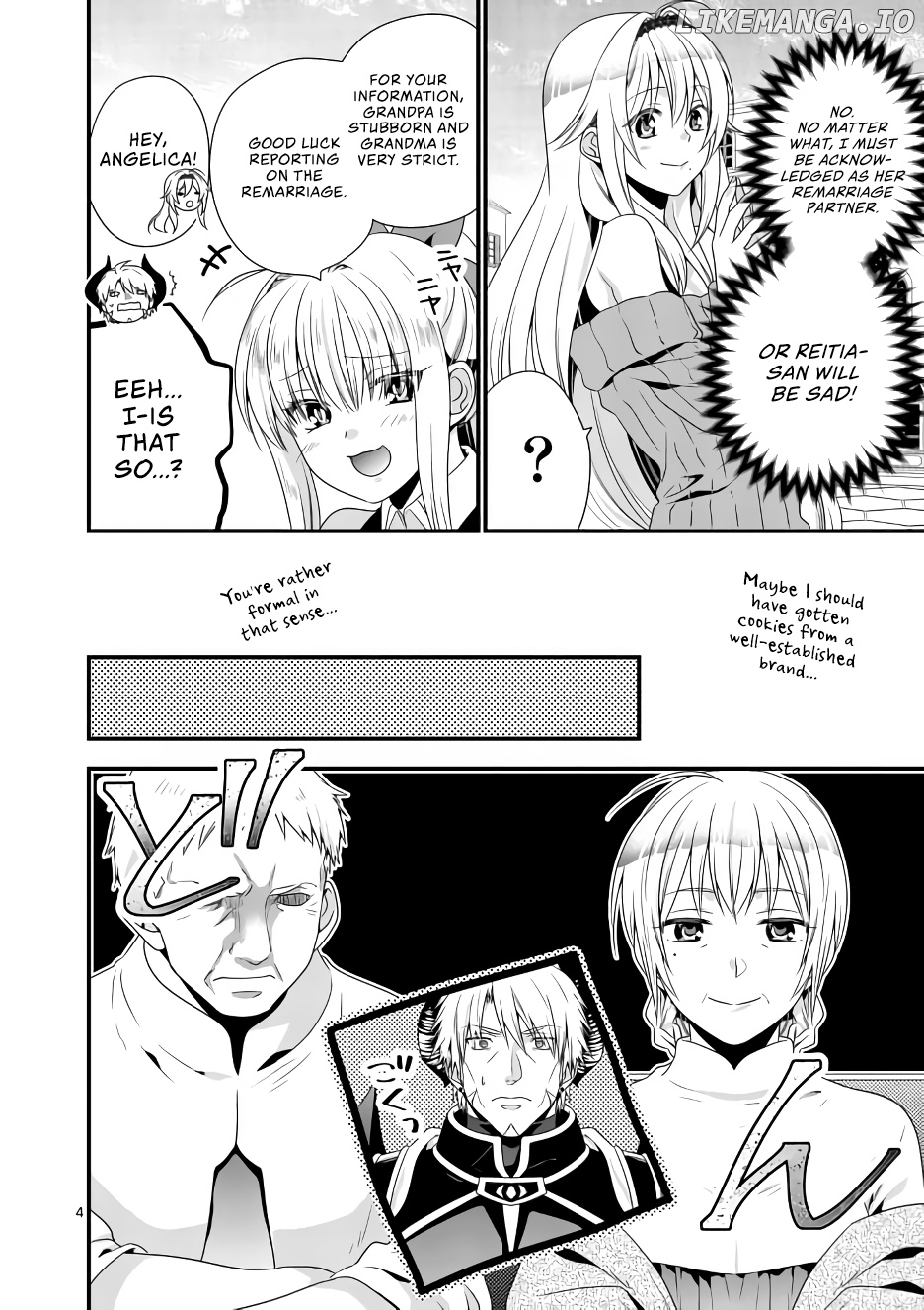 Maou desu. Onna Yuusha no Hahaoya to Saikon Shita no de, Onna Yuusha ga Giri no Musume ni Narimashita. chapter 8 - page 4