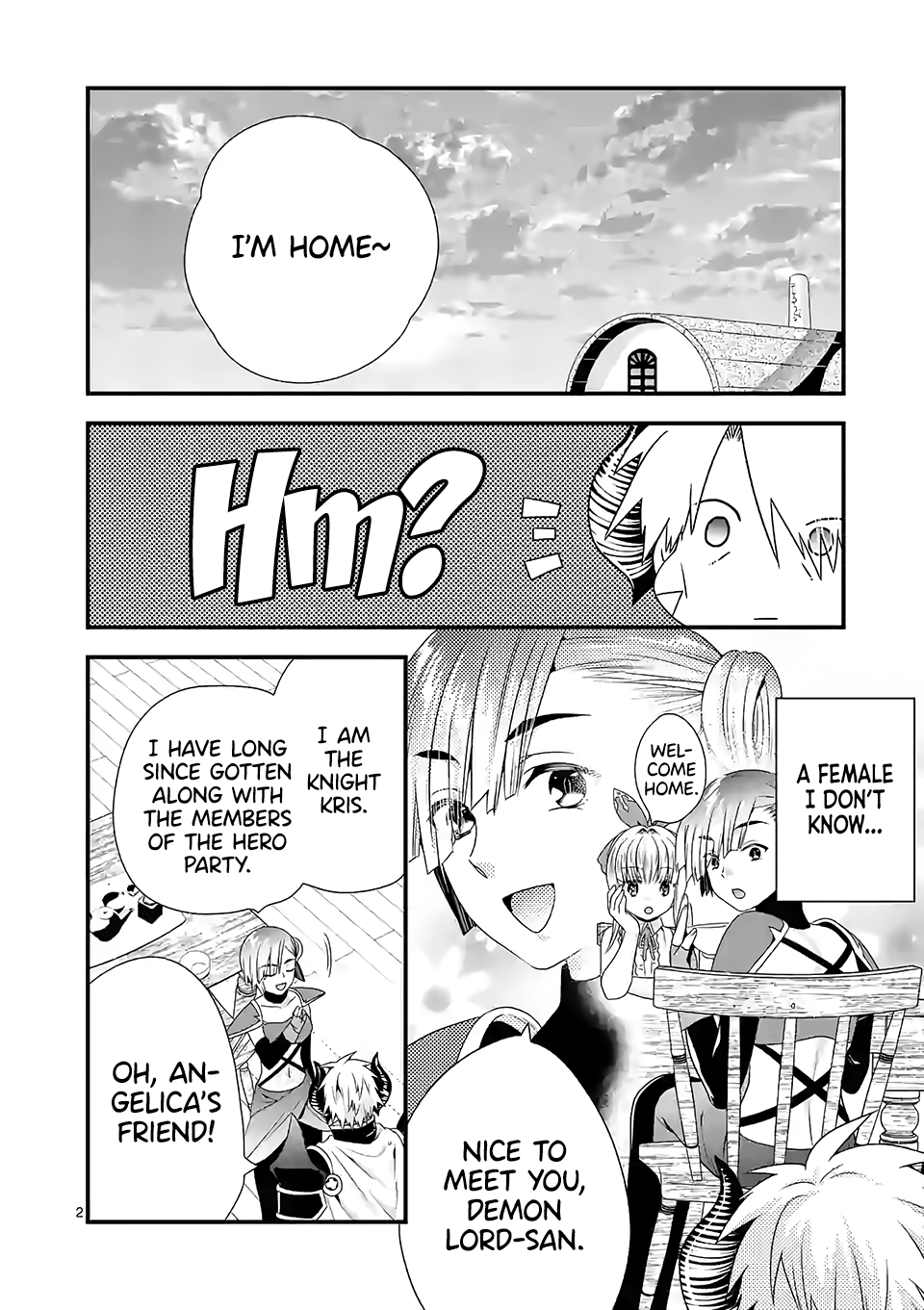 Maou desu. Onna Yuusha no Hahaoya to Saikon Shita no de, Onna Yuusha ga Giri no Musume ni Narimashita. chapter 34 - page 3