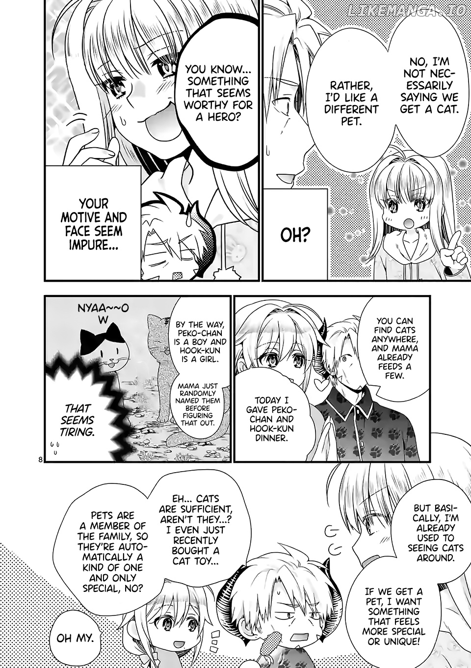 Maou desu. Onna Yuusha no Hahaoya to Saikon Shita no de, Onna Yuusha ga Giri no Musume ni Narimashita. chapter 34 - page 9