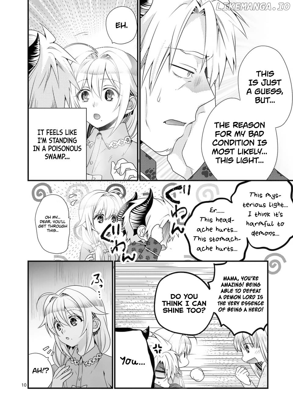 Maou desu. Onna Yuusha no Hahaoya to Saikon Shita no de, Onna Yuusha ga Giri no Musume ni Narimashita. chapter 31 - page 11