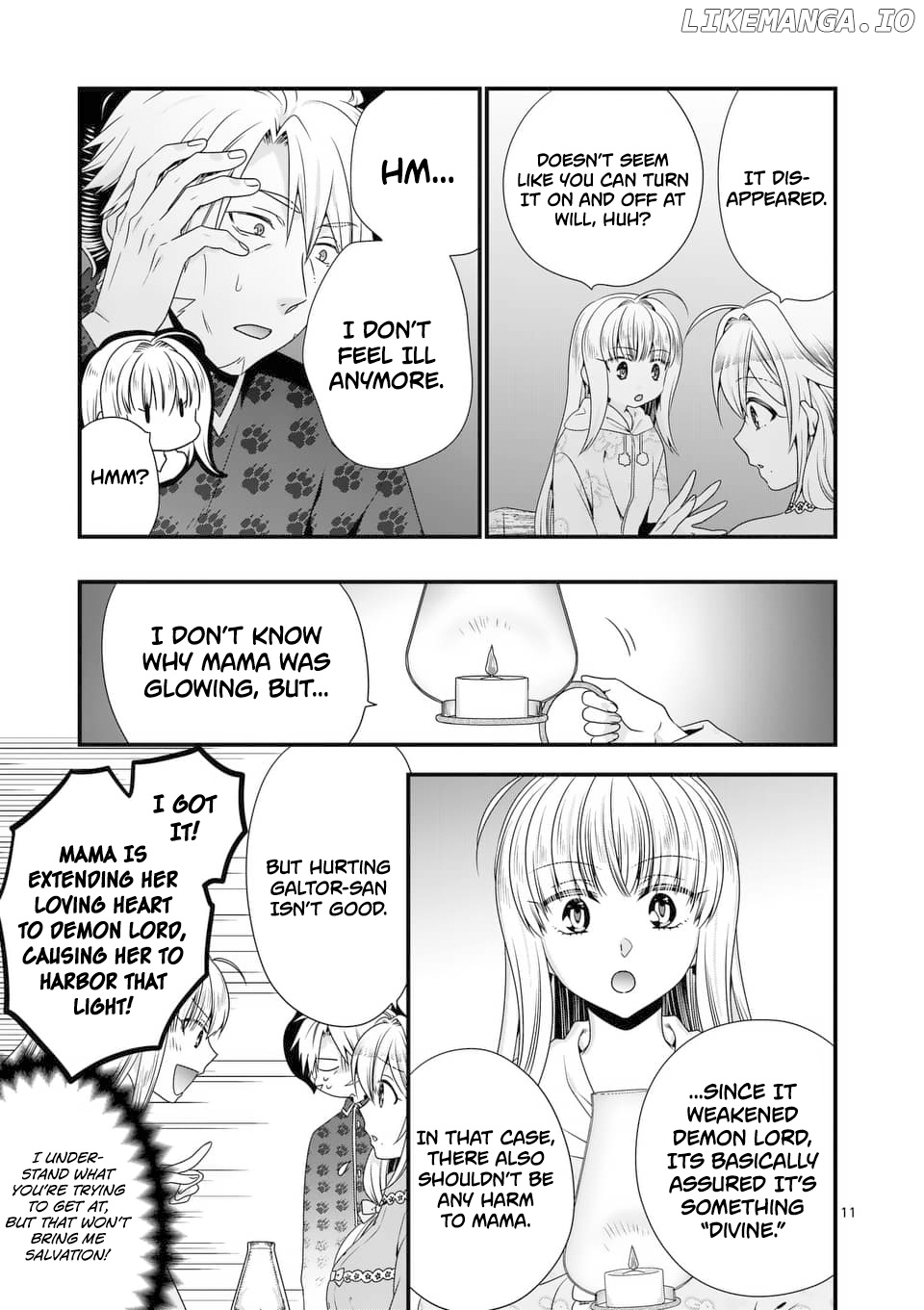 Maou desu. Onna Yuusha no Hahaoya to Saikon Shita no de, Onna Yuusha ga Giri no Musume ni Narimashita. chapter 31 - page 12