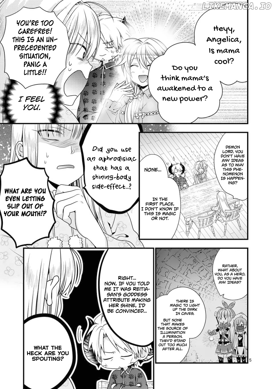 Maou desu. Onna Yuusha no Hahaoya to Saikon Shita no de, Onna Yuusha ga Giri no Musume ni Narimashita. chapter 31 - page 6