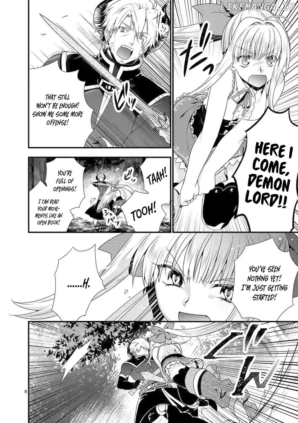 Maou desu. Onna Yuusha no Hahaoya to Saikon Shita no de, Onna Yuusha ga Giri no Musume ni Narimashita. chapter 30 - page 9