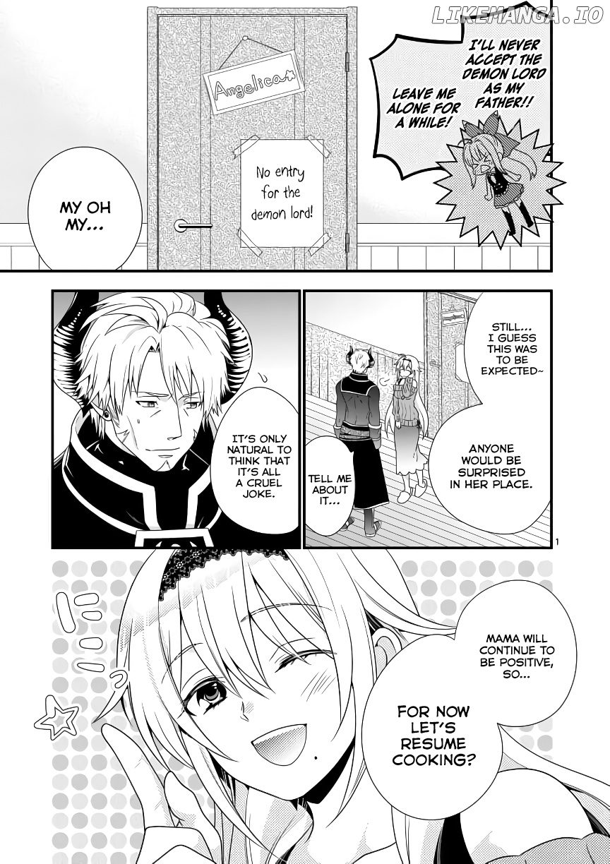 Maou desu. Onna Yuusha no Hahaoya to Saikon Shita no de, Onna Yuusha ga Giri no Musume ni Narimashita. chapter 3 - page 2