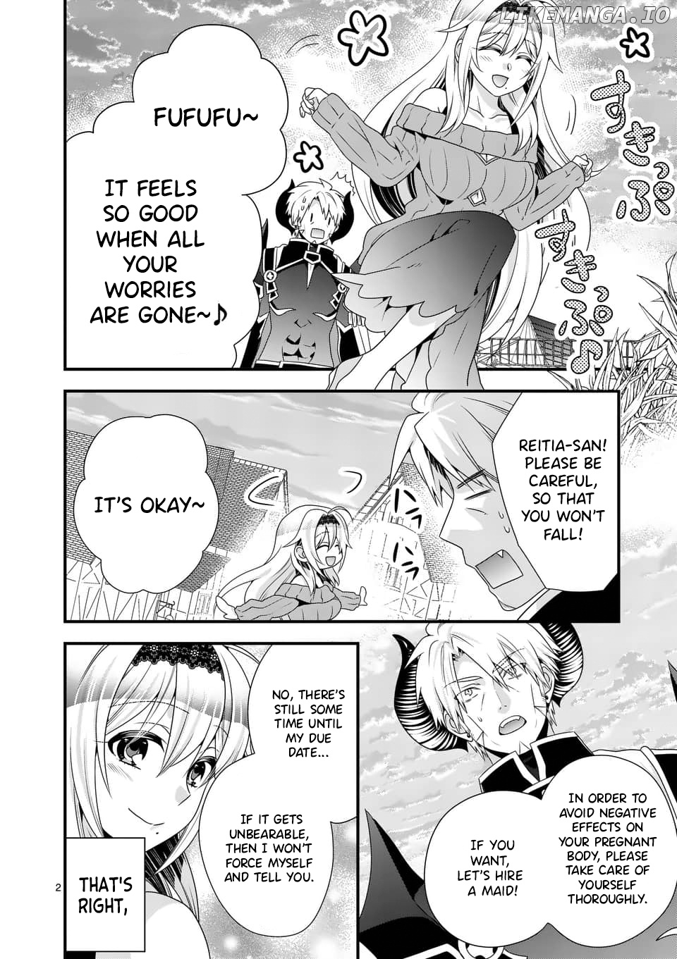 Maou desu. Onna Yuusha no Hahaoya to Saikon Shita no de, Onna Yuusha ga Giri no Musume ni Narimashita. chapter 41 - page 3