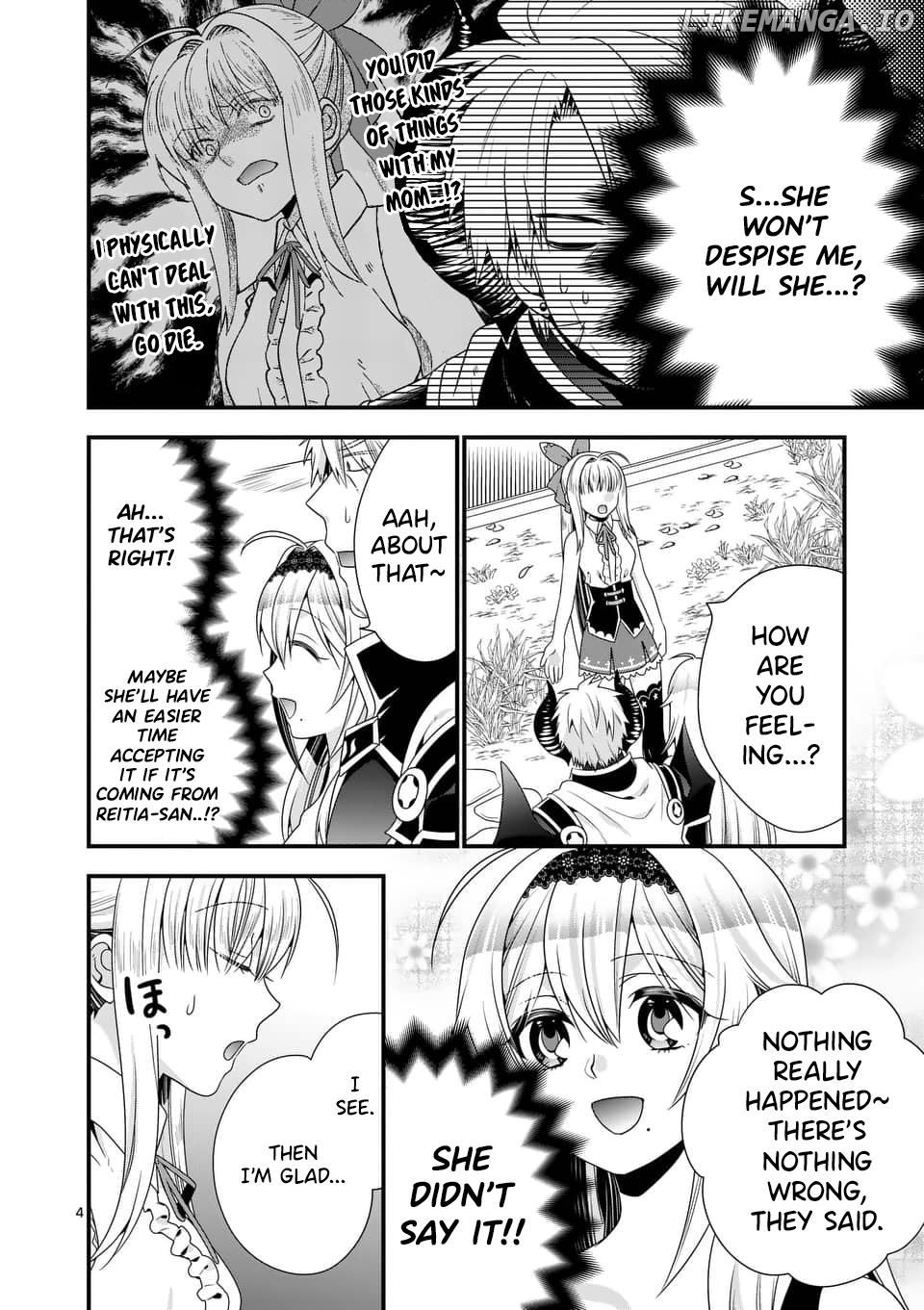 Maou desu. Onna Yuusha no Hahaoya to Saikon Shita no de, Onna Yuusha ga Giri no Musume ni Narimashita. chapter 41 - page 5