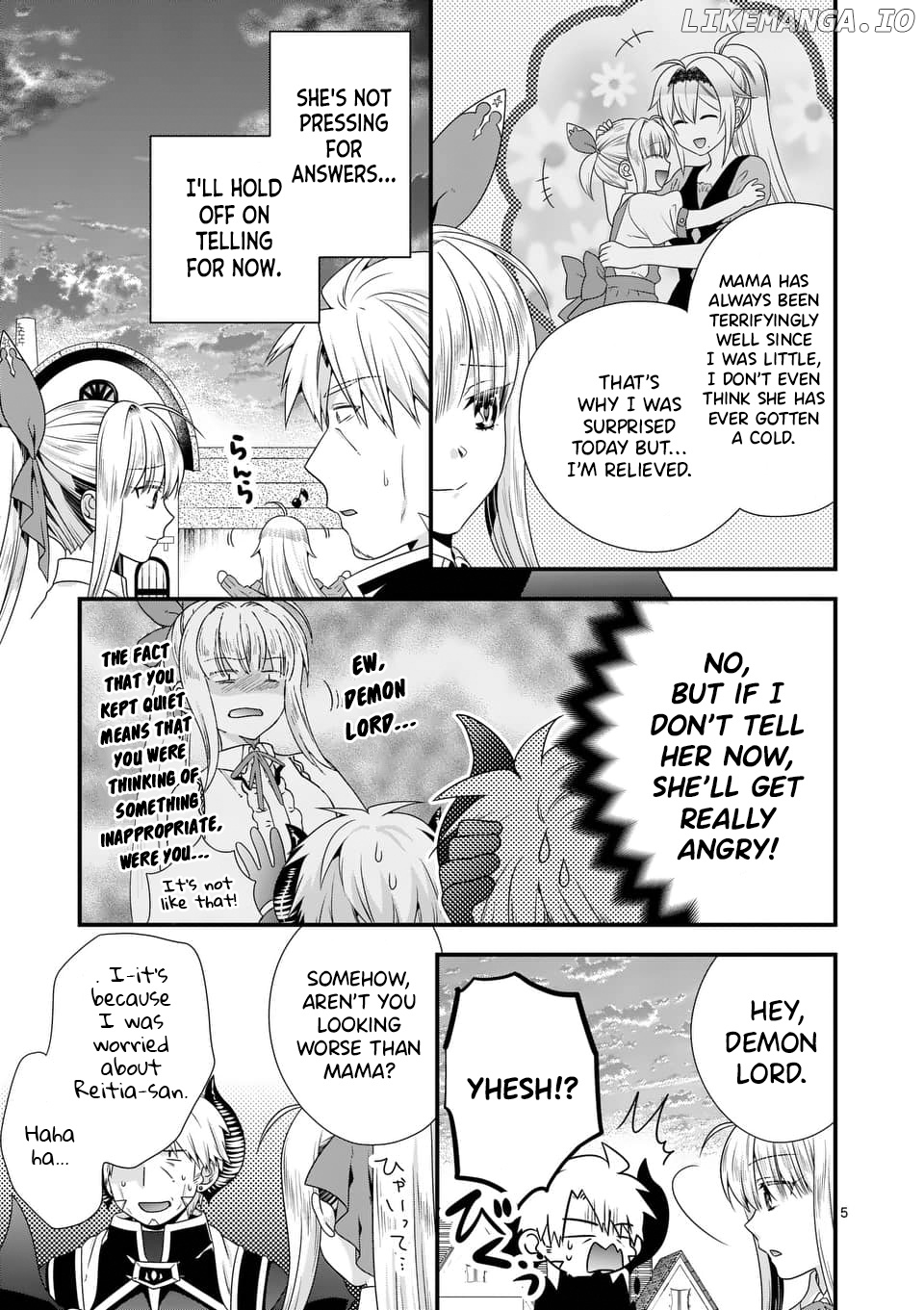 Maou desu. Onna Yuusha no Hahaoya to Saikon Shita no de, Onna Yuusha ga Giri no Musume ni Narimashita. chapter 41 - page 6