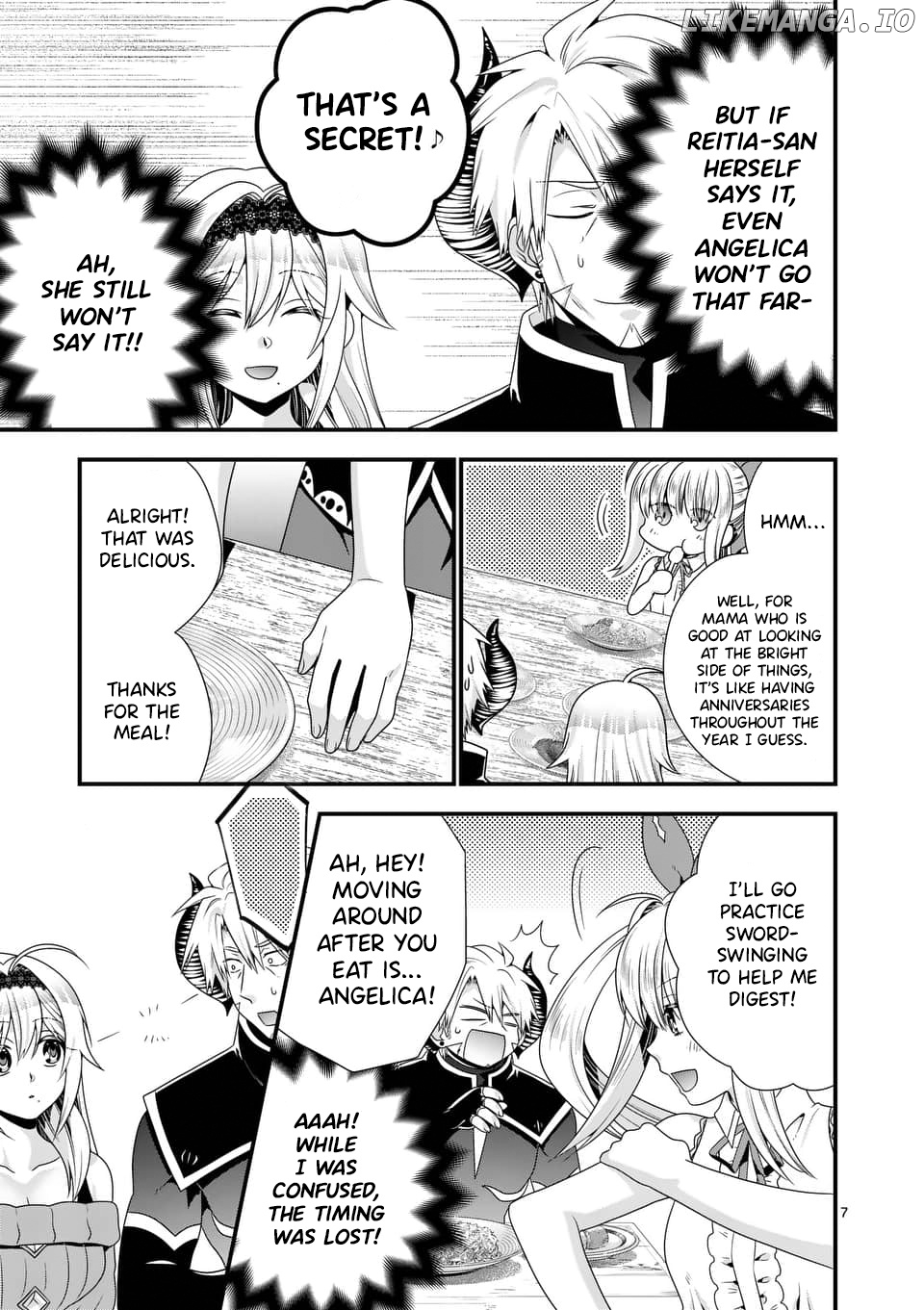 Maou desu. Onna Yuusha no Hahaoya to Saikon Shita no de, Onna Yuusha ga Giri no Musume ni Narimashita. chapter 41 - page 8