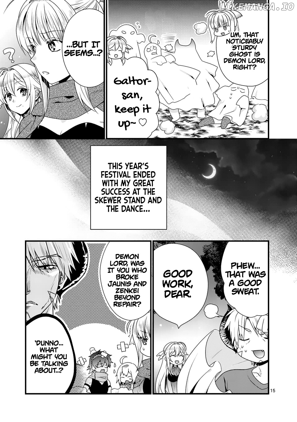 Maou desu. Onna Yuusha no Hahaoya to Saikon Shita no de, Onna Yuusha ga Giri no Musume ni Narimashita. chapter 29 - page 16