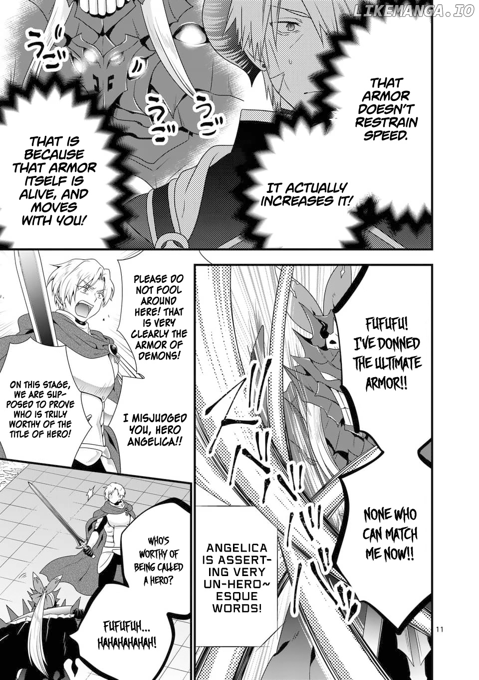 Maou desu. Onna Yuusha no Hahaoya to Saikon Shita no de, Onna Yuusha ga Giri no Musume ni Narimashita. chapter 28 - page 12