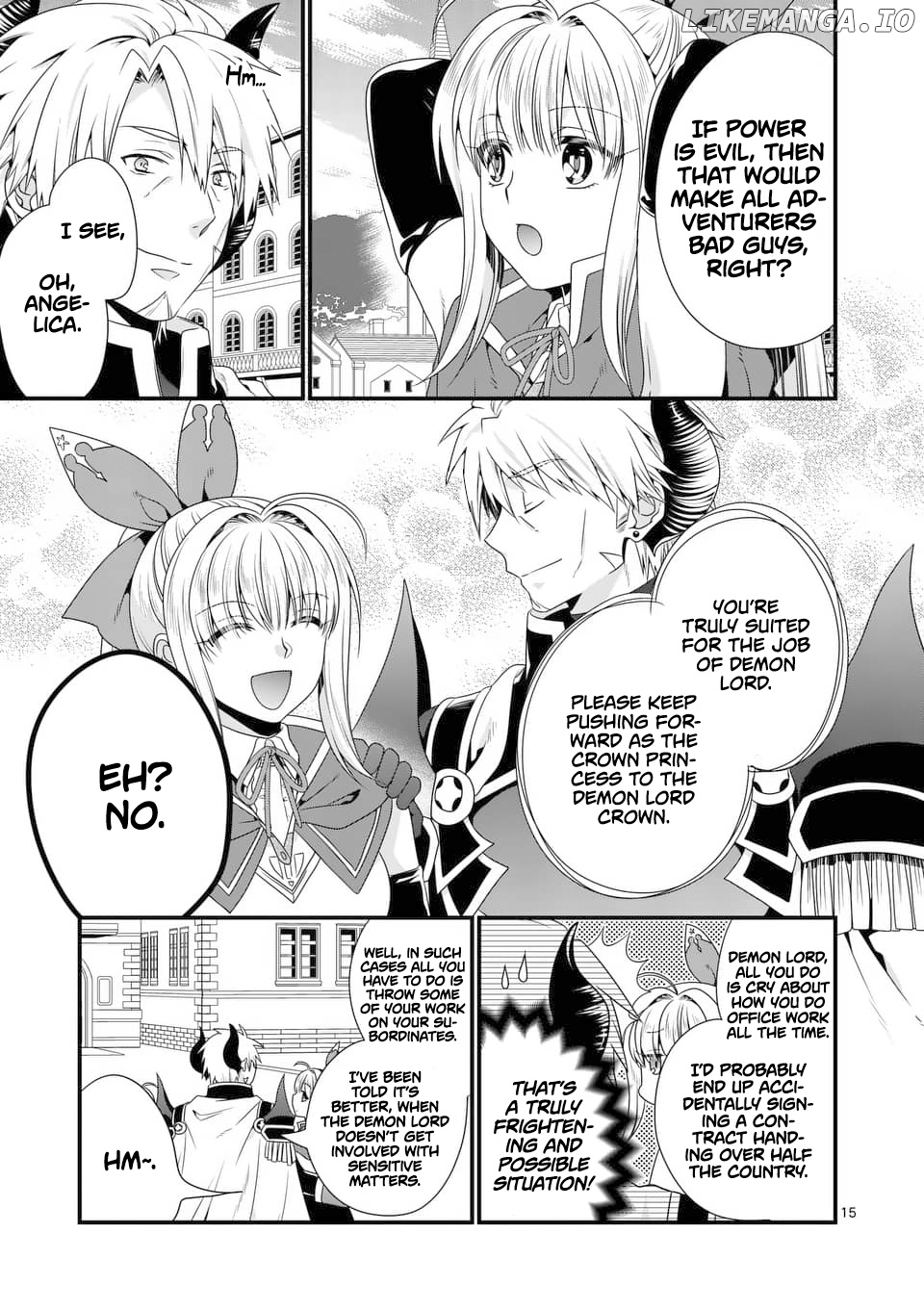 Maou desu. Onna Yuusha no Hahaoya to Saikon Shita no de, Onna Yuusha ga Giri no Musume ni Narimashita. chapter 28 - page 16