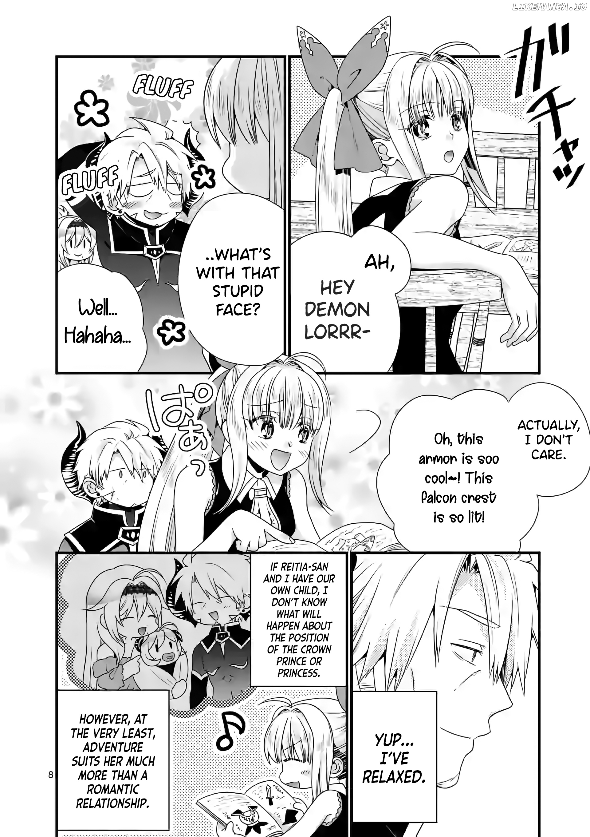 Maou desu. Onna Yuusha no Hahaoya to Saikon Shita no de, Onna Yuusha ga Giri no Musume ni Narimashita. chapter 38 - page 9