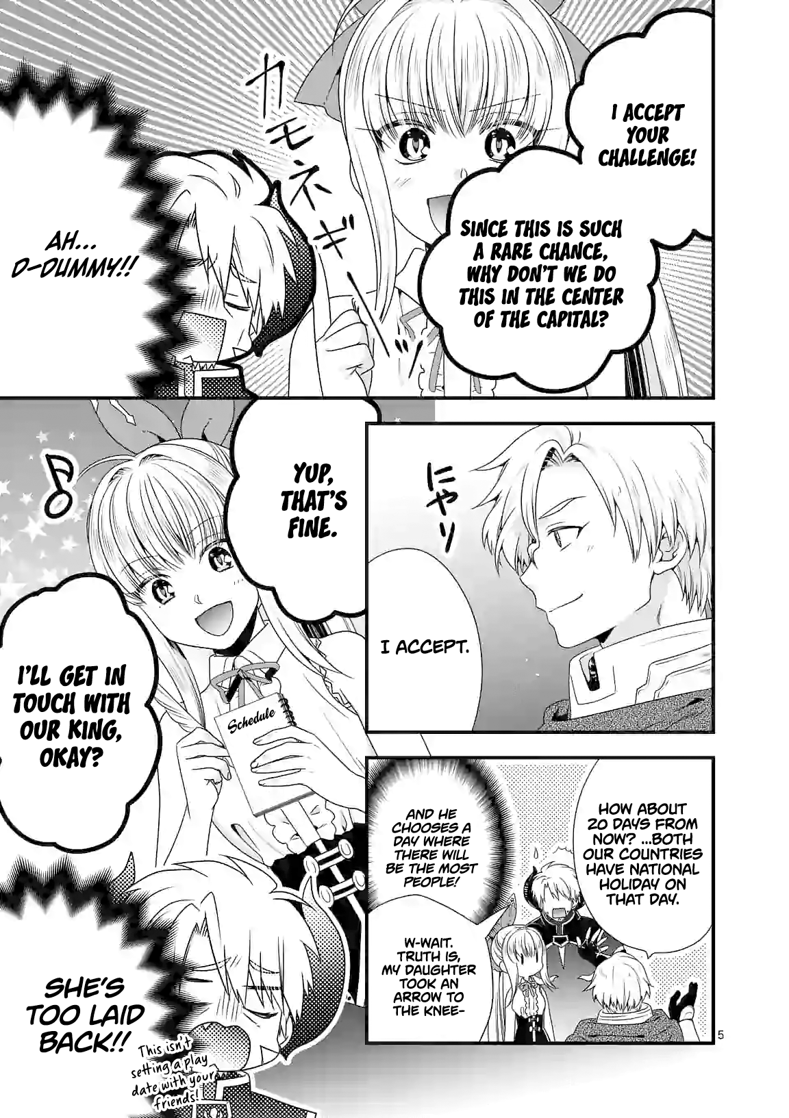 Maou desu. Onna Yuusha no Hahaoya to Saikon Shita no de, Onna Yuusha ga Giri no Musume ni Narimashita. chapter 27 - page 6