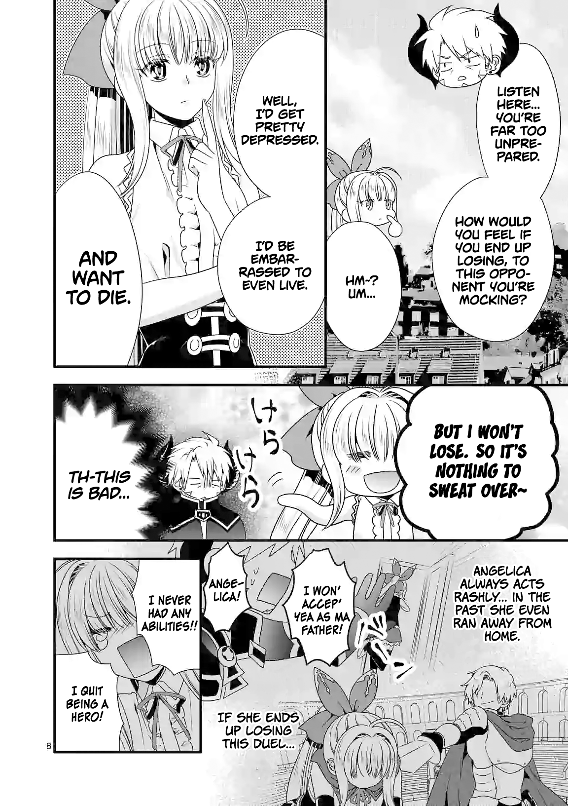 Maou desu. Onna Yuusha no Hahaoya to Saikon Shita no de, Onna Yuusha ga Giri no Musume ni Narimashita. chapter 27 - page 9