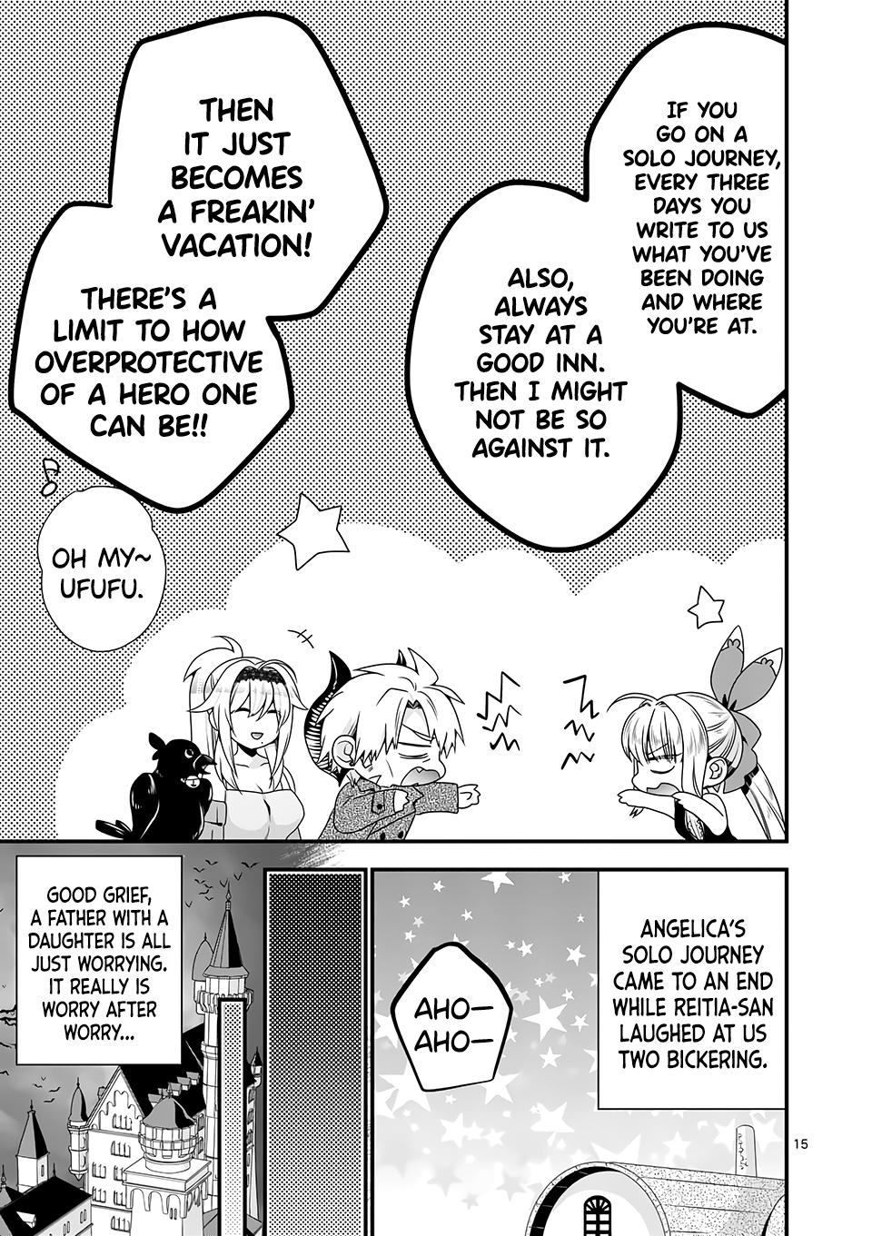 Maou desu. Onna Yuusha no Hahaoya to Saikon Shita no de, Onna Yuusha ga Giri no Musume ni Narimashita. chapter 37 - page 16
