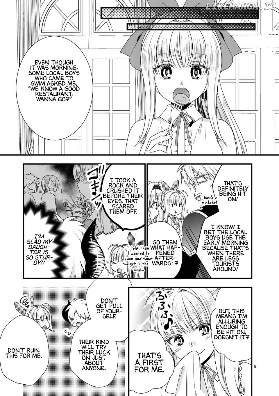 Maou desu. Onna Yuusha no Hahaoya to Saikon Shita no de, Onna Yuusha ga Giri no Musume ni Narimashita. chapter 24 - page 6