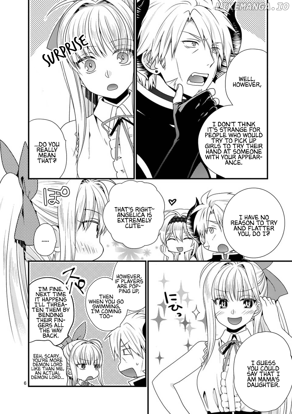 Maou desu. Onna Yuusha no Hahaoya to Saikon Shita no de, Onna Yuusha ga Giri no Musume ni Narimashita. chapter 24 - page 7