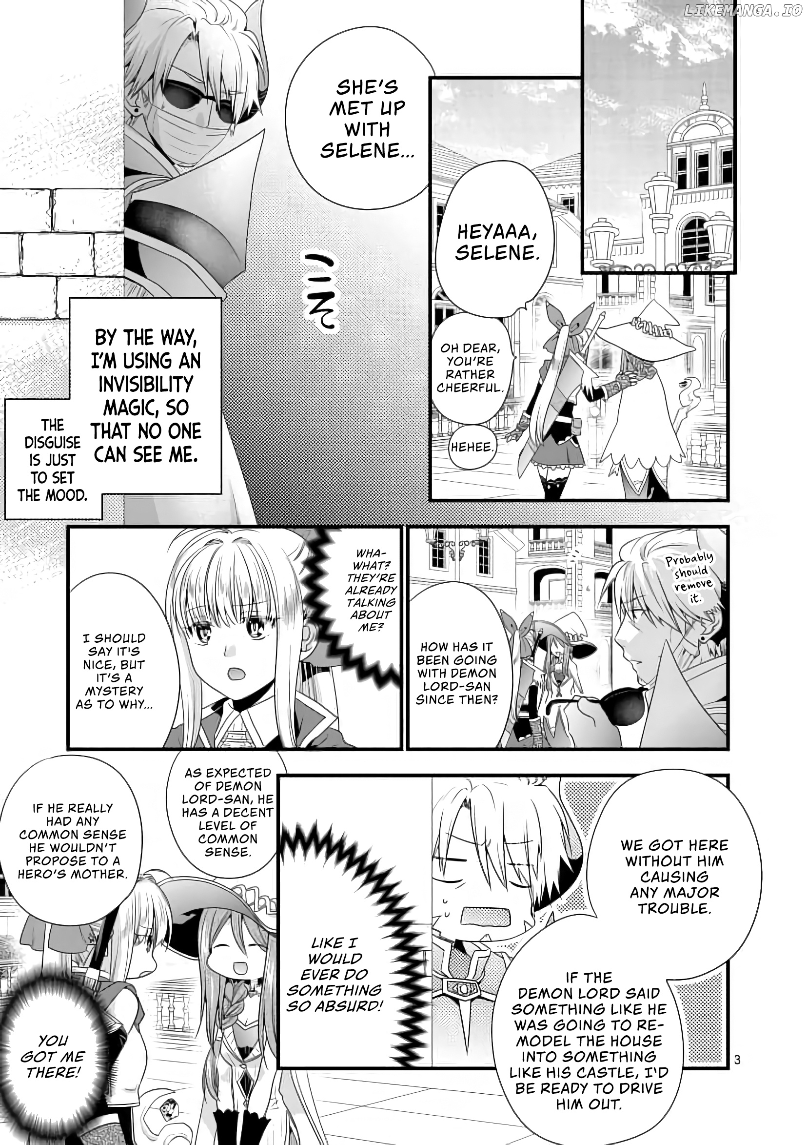Maou desu. Onna Yuusha no Hahaoya to Saikon Shita no de, Onna Yuusha ga Giri no Musume ni Narimashita. chapter 10 - page 4
