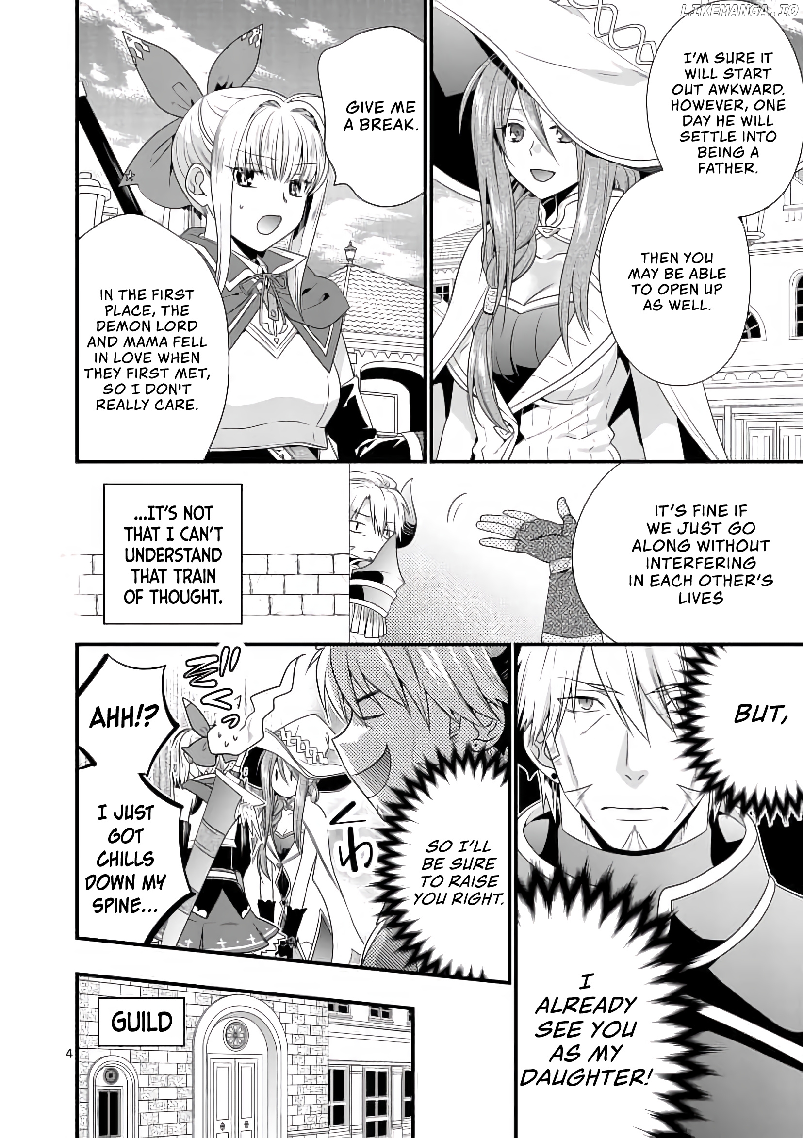Maou desu. Onna Yuusha no Hahaoya to Saikon Shita no de, Onna Yuusha ga Giri no Musume ni Narimashita. chapter 10 - page 5