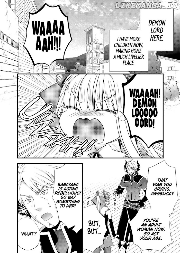 Maou desu. Onna Yuusha no Hahaoya to Saikon Shita no de, Onna Yuusha ga Giri no Musume ni Narimashita. chapter 53 - page 2