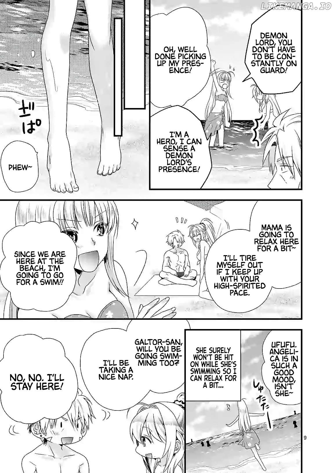 Maou desu. Onna Yuusha no Hahaoya to Saikon Shita no de, Onna Yuusha ga Giri no Musume ni Narimashita. chapter 23 - page 10
