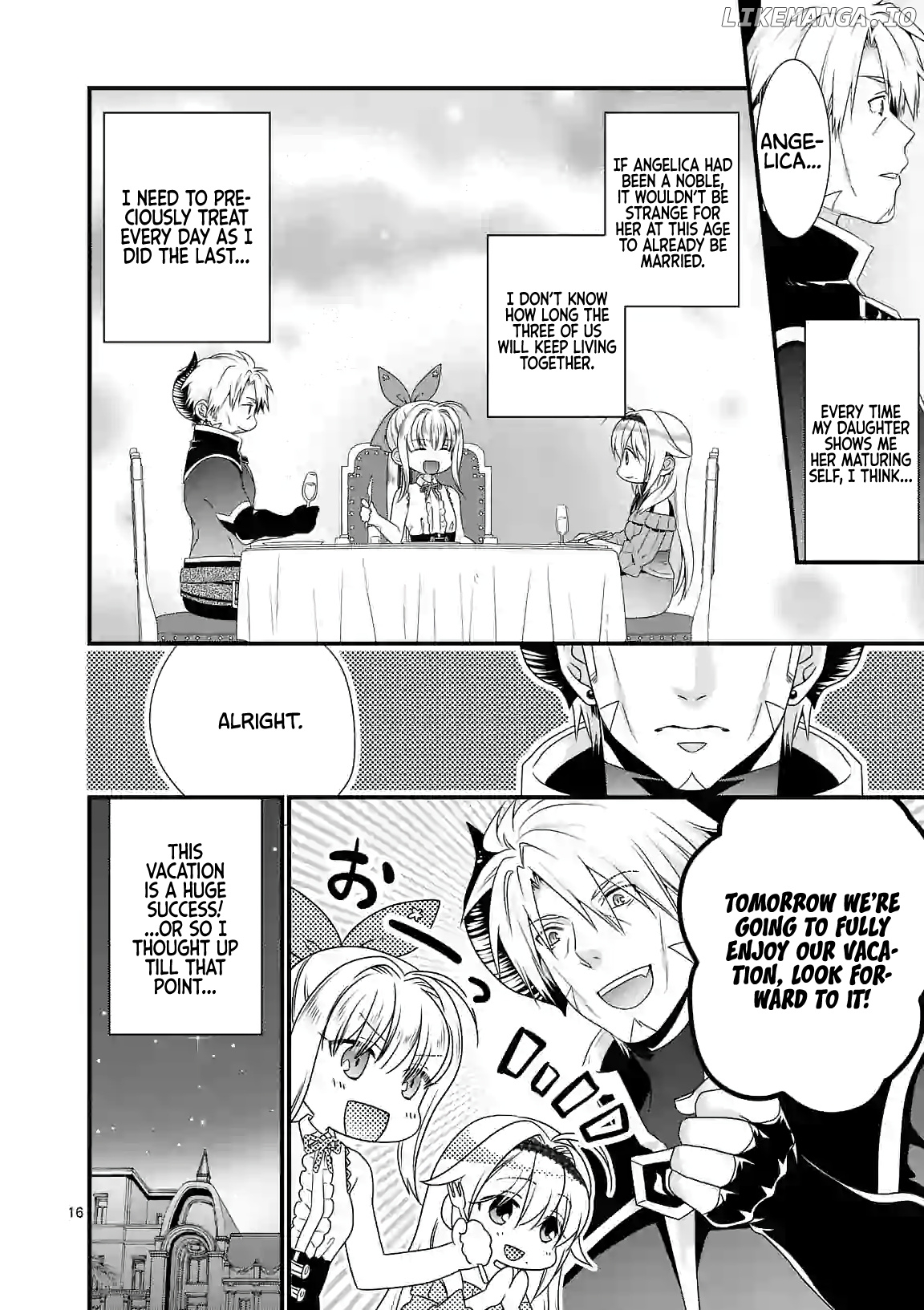 Maou desu. Onna Yuusha no Hahaoya to Saikon Shita no de, Onna Yuusha ga Giri no Musume ni Narimashita. chapter 23 - page 17