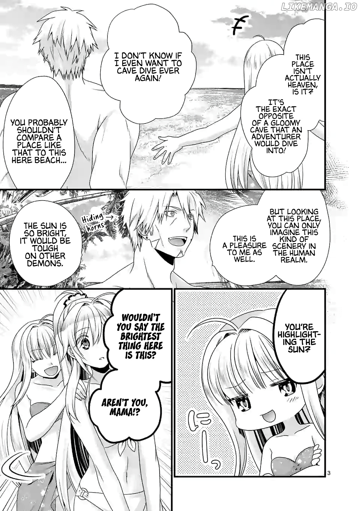 Maou desu. Onna Yuusha no Hahaoya to Saikon Shita no de, Onna Yuusha ga Giri no Musume ni Narimashita. chapter 23 - page 4