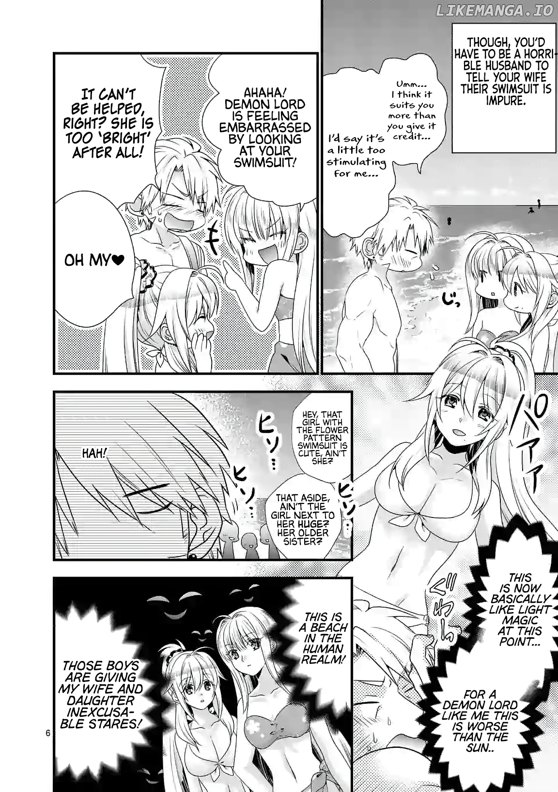 Maou desu. Onna Yuusha no Hahaoya to Saikon Shita no de, Onna Yuusha ga Giri no Musume ni Narimashita. chapter 23 - page 7