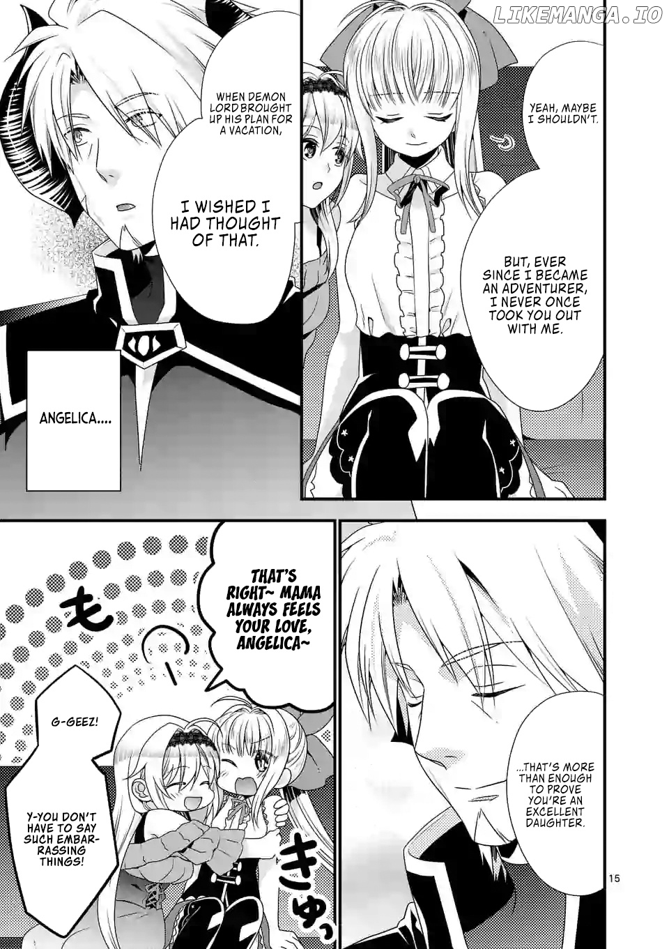Maou desu. Onna Yuusha no Hahaoya to Saikon Shita no de, Onna Yuusha ga Giri no Musume ni Narimashita. chapter 22 - page 16