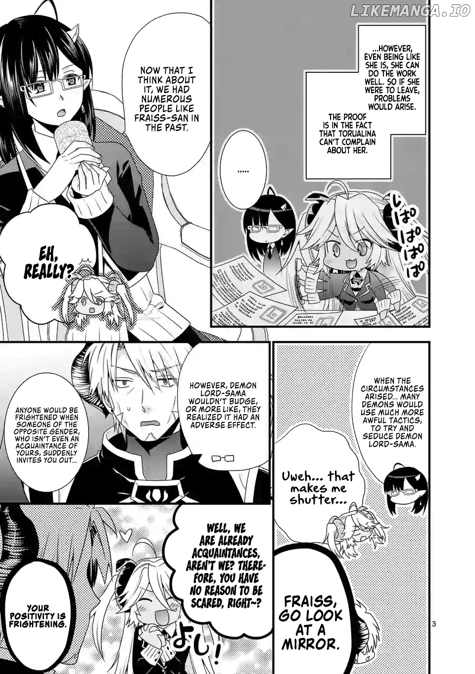 Maou desu. Onna Yuusha no Hahaoya to Saikon Shita no de, Onna Yuusha ga Giri no Musume ni Narimashita. chapter 22 - page 4