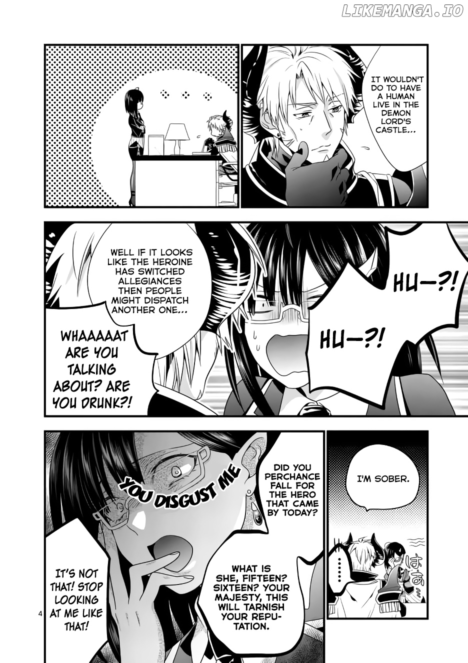 Maou desu. Onna Yuusha no Hahaoya to Saikon Shita no de, Onna Yuusha ga Giri no Musume ni Narimashita. chapter 2 - page 4