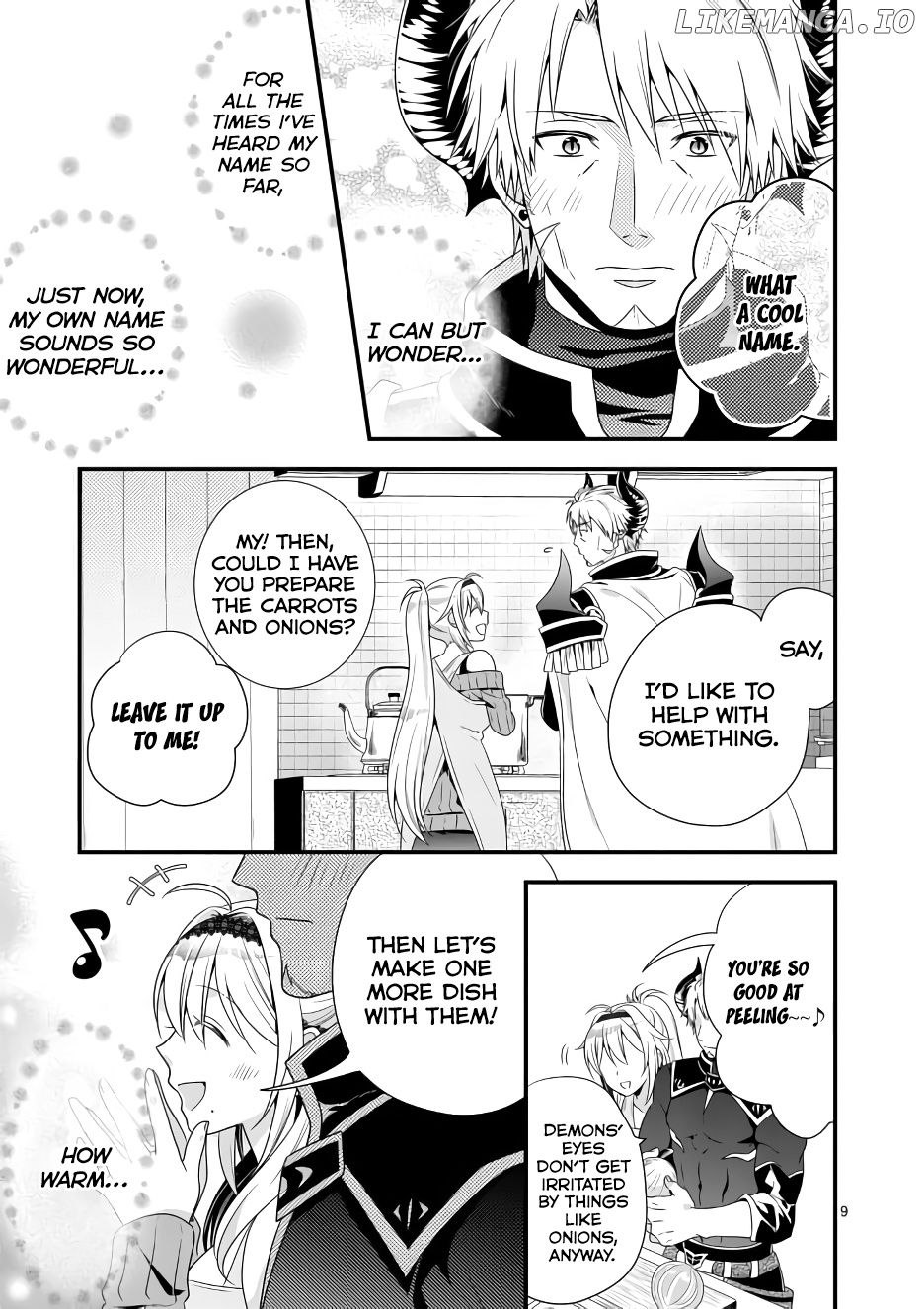 Maou desu. Onna Yuusha no Hahaoya to Saikon Shita no de, Onna Yuusha ga Giri no Musume ni Narimashita. chapter 2 - page 9