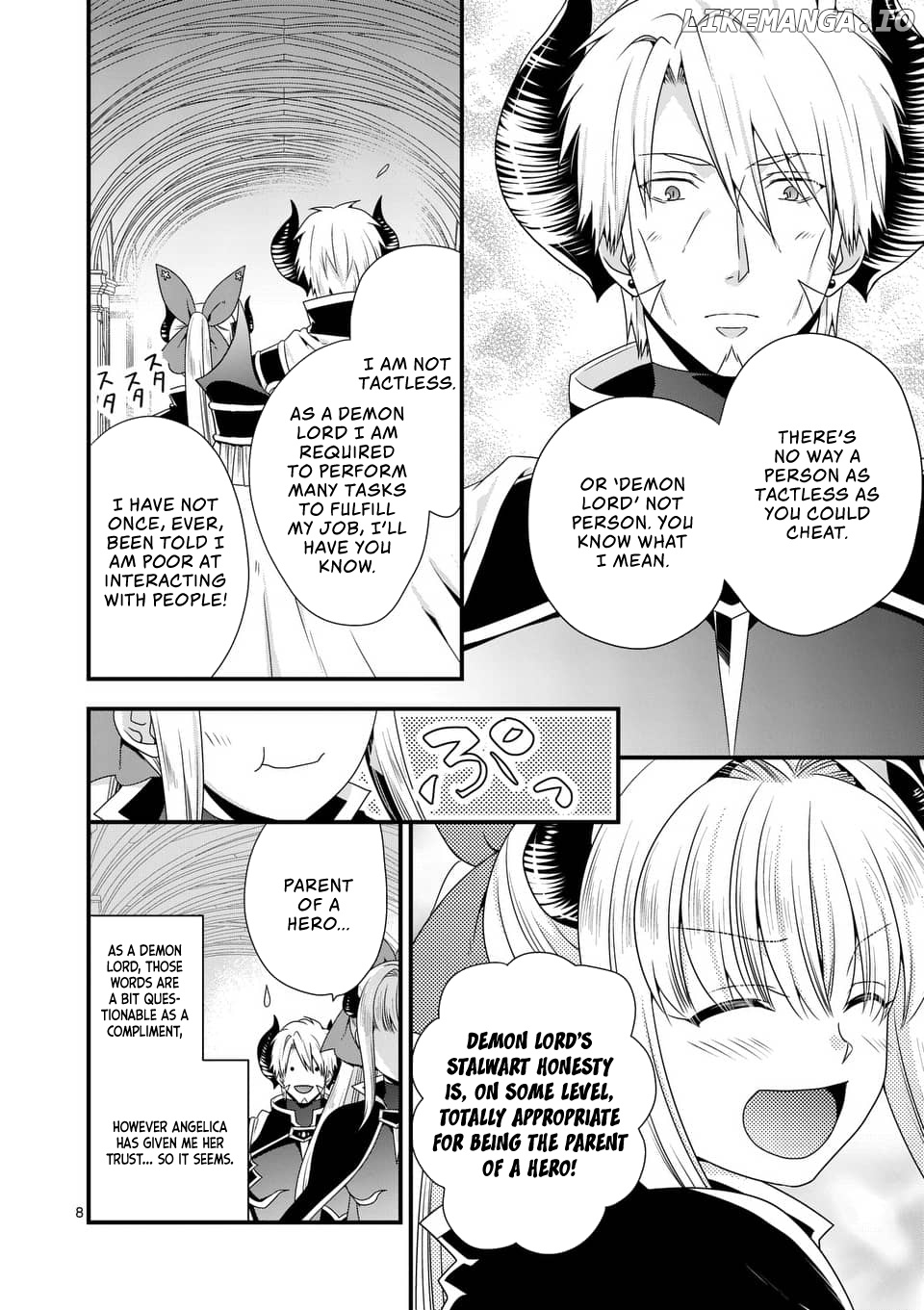 Maou desu. Onna Yuusha no Hahaoya to Saikon Shita no de, Onna Yuusha ga Giri no Musume ni Narimashita. chapter 18 - page 9