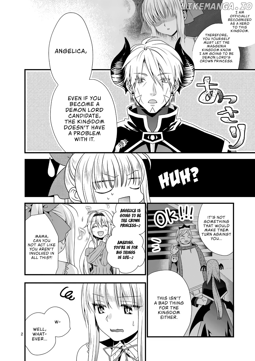 Maou desu. Onna Yuusha no Hahaoya to Saikon Shita no de, Onna Yuusha ga Giri no Musume ni Narimashita. chapter 16 - page 2