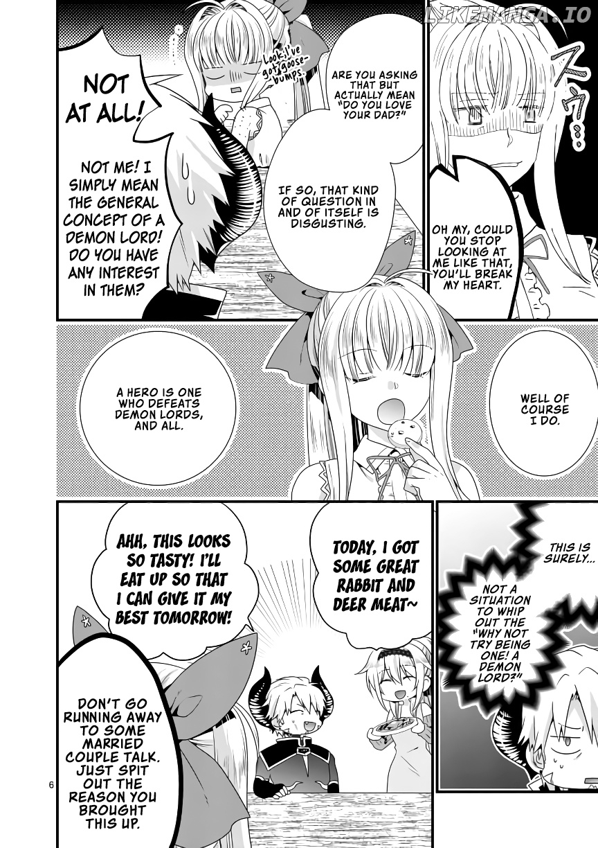 Maou desu. Onna Yuusha no Hahaoya to Saikon Shita no de, Onna Yuusha ga Giri no Musume ni Narimashita. chapter 15 - page 7
