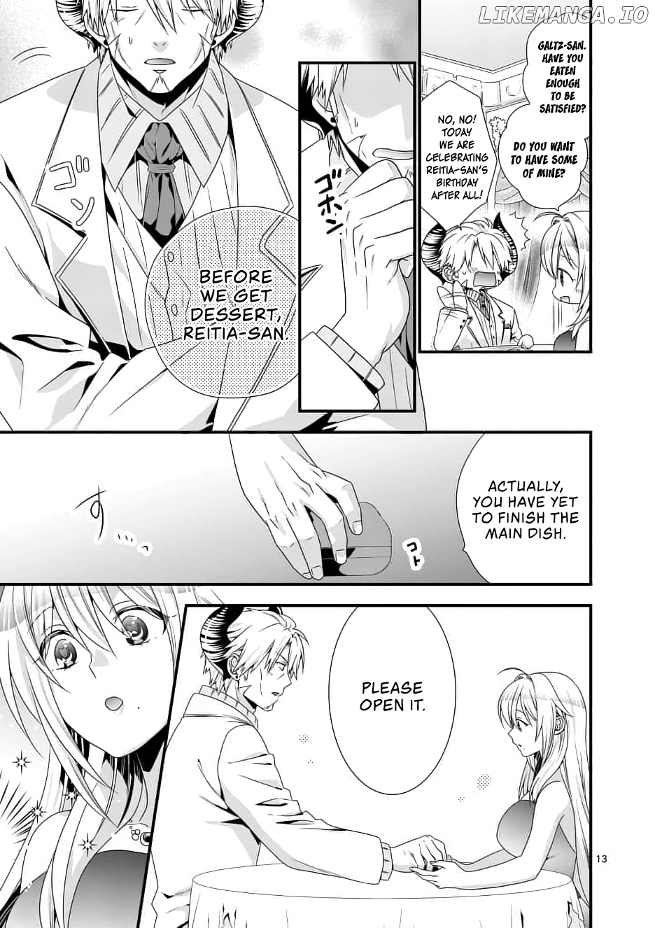 Maou desu. Onna Yuusha no Hahaoya to Saikon Shita no de, Onna Yuusha ga Giri no Musume ni Narimashita. chapter 13 - page 14