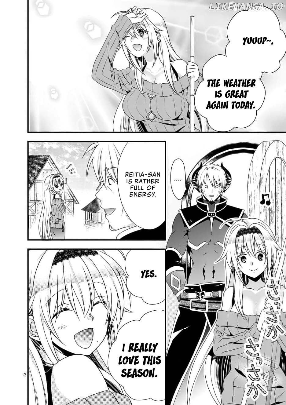 Maou desu. Onna Yuusha no Hahaoya to Saikon Shita no de, Onna Yuusha ga Giri no Musume ni Narimashita. chapter 13 - page 3